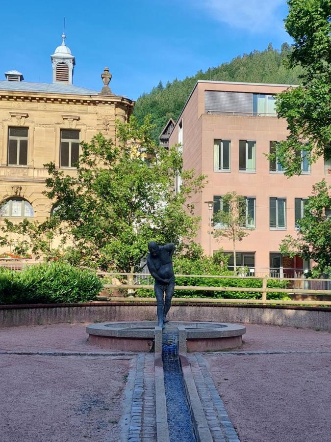 Apartement Am Waldrand Bad Wildbad Exterior photo
