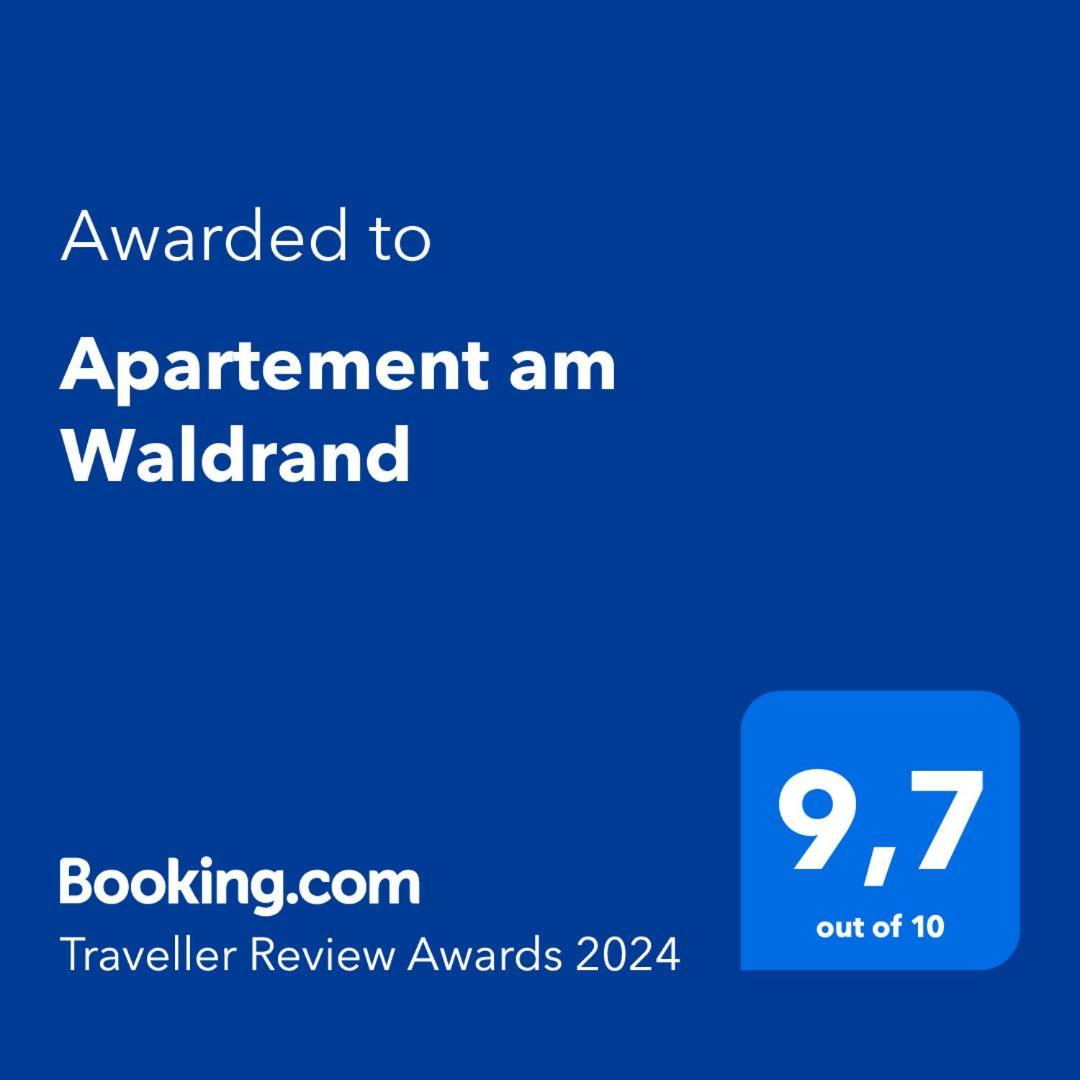 Apartement Am Waldrand Bad Wildbad Exterior photo